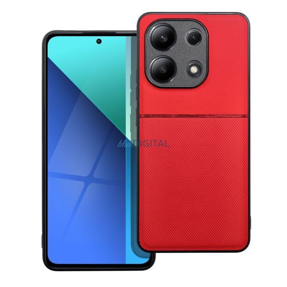 Husă pentru telefon Xiaomi Redmi Note 13 Pro 4G, husă din silicon, carcasă TPU, husă spate, roșie, Forcell Noble