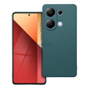 Husa din silicon Xiaomi Redmi Note 13 Pro 4G, husa din spate, verde, mata