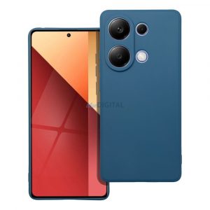 Husa din silicon Xiaomi Redmi Note 13 Pro 4G, husa din spate, albastra, mata