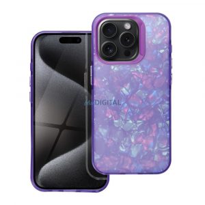 Carcasă spate iPhone 12 / 12 Pro (6.1"), carcasă tare, carcasă TPU / PC, violet, Tutti Frutti