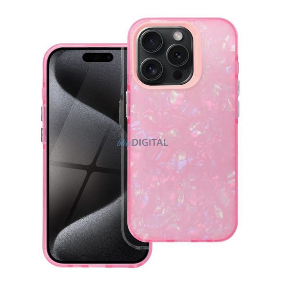 Carcasă spate iPhone 12 / 12 Pro (6.1"), carcasă tare, carcasă TPU / PC, roz, Tutti Frutti