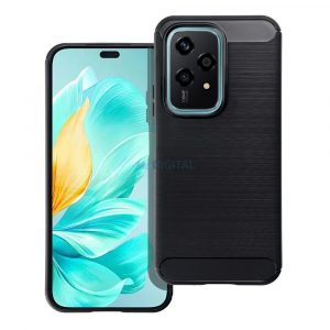 Honor 200 Lite silicon caz, negru, fibra de carbon