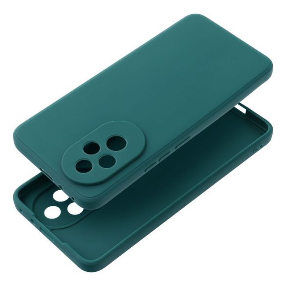 Husa din silicon Honor 200, capac din spate, verde, mat