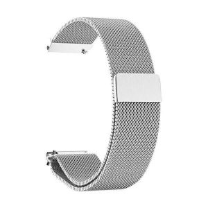 Curea metalică de ceas inteligent argintiu Beline 22mm, Samsung Galaxy Watch / Watch Active / Huawei Watch GT2 / GT2 Pro 46mm