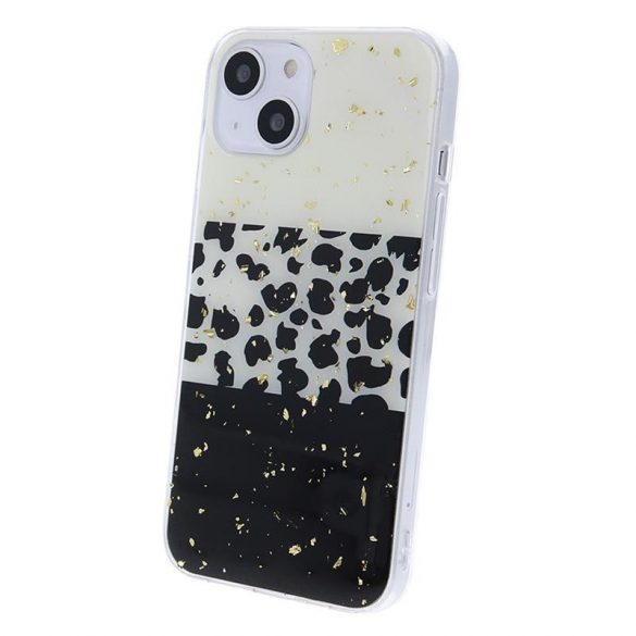 Carcasa spate Samsung Galaxy A73, carcasa TPU, SM-A736, Gold Glam Leopard 2