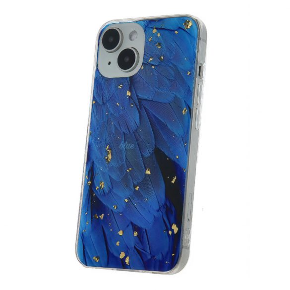 Carcasa spate Samsung Galaxy A25, carcasa TPU, SM-A256, Gold Glam Blue