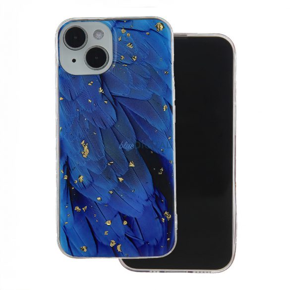 Carcasa spate Samsung Galaxy A25, carcasa TPU, SM-A256, Gold Glam Blue