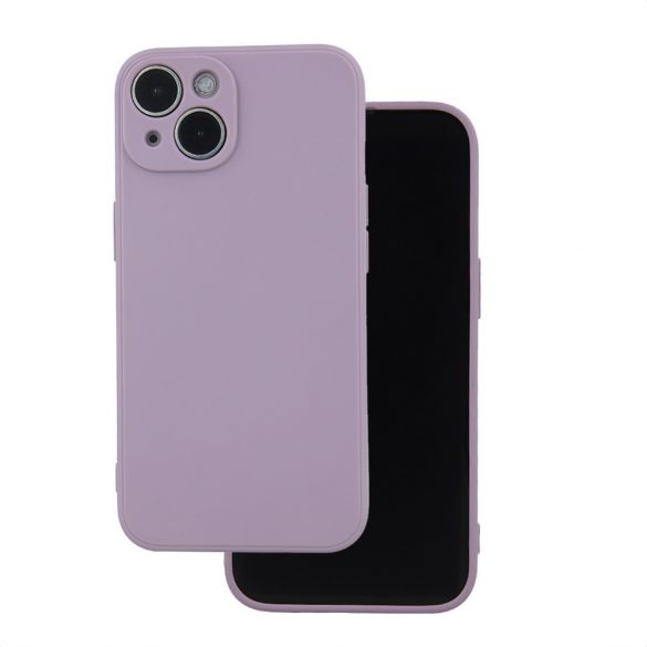 Husa din silicon pentru iPhone 12 / 12 Pro (6.1"), husa din spate, violet, mat