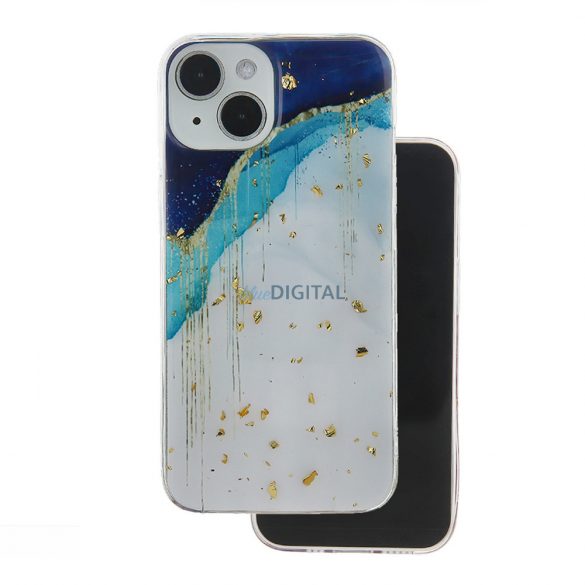 Carcasă din spate iPhone 11 (6,1"), carcasă TPU, Gold Glam Iceberg