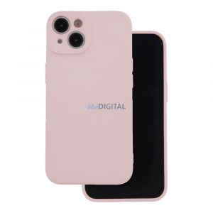 Xiaomi Redmi A3 Carcasă din silicon, carcasă spate, interior din piele de căprioară, roz, mată, carcasă din silicon