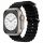 Curea ceas inteligent Apple Watch 6 / 7 / 8 / 9 / SE / SE 2, silicon, negru, 38/40/41mm, Techsuit