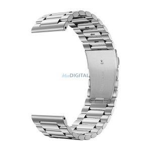 Curea smartwatch Colmi, metal, argintiu, 20mm, curea metalică din oțel