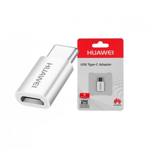 Huawei AP52 alb din fabrică Micro usb - Adaptor tip C ambalat