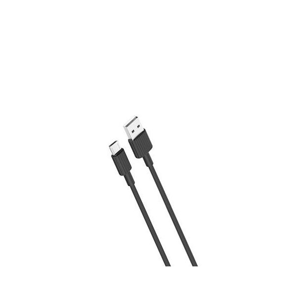 XO NB103 Cablu de date micro USB negru 2m 2.1A