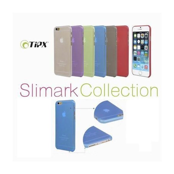 Carcasa din plastic pentru iPhone 6 6S Plus (5,5") verde Slimmark 0,4 mm