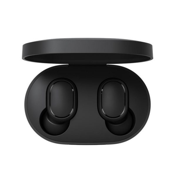 Căști bluetooth stereo cu încărcător wireless, TWS, negru, Xiaomi Mi Basic 2