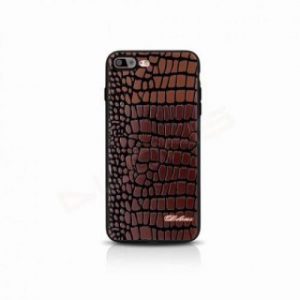 DLONS iPhone 7 8 SE 2020 / SE 2022 (4.7") burgundy crocodile model spate husă