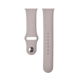 Curea din silicon pentru ceas inteligent Apple Watch 1/2/3/4/5, gri, 38/40/41 mm, Devia Deluxe Sport