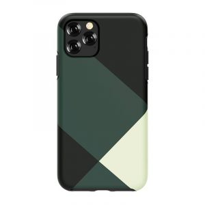 Carcasă din spate pentru iPhone 11 Pro Max 2019 (6,5"), carcasă TPU, carcasă cu model, verde, Devia Simple Style