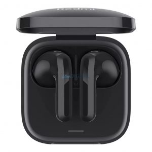 Căști bluetooth stereo cu încărcător wireless, TWS, negru, Xiaomi Redmi Buds 6 Active