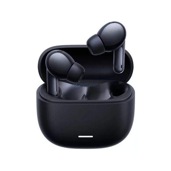 Căști bluetooth stereo cu încărcător wireless, TWS, negru, Xiaomi Redmi Buds 6 Lite