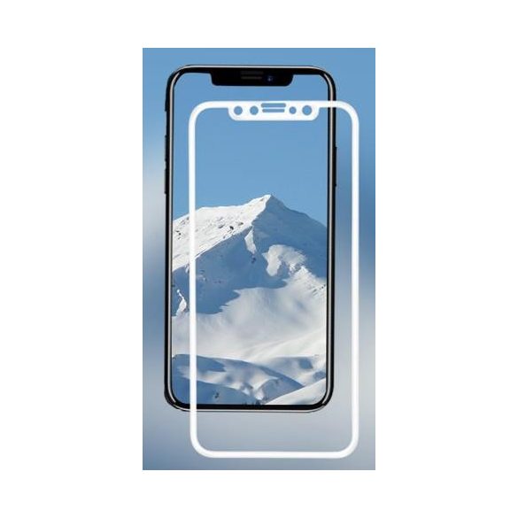 Joway BHM15 iPhone 11 Pro X XS (5,8") folie de sticlă frontală albă 3D (curbată)