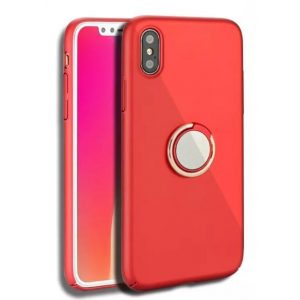 Joway BHK35 iPhone X / XS (5,8") inel roșu husă magnetică TPU