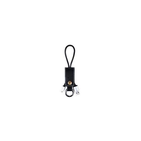 Cablu de date micro usb, breloc, negru, Remax RC-034m