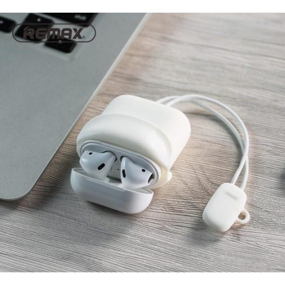 Carcasă de încărcare Apple AirPods albă Remax RC-A6