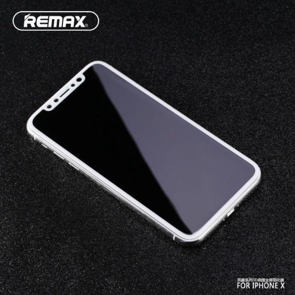 Remax GL-04 Film de sticlă frontală 3D albă pentru iPhone 7 8 Plus (5,5")