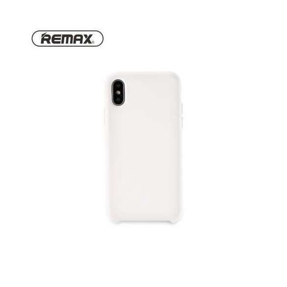 Husa din silicon Remax RM-1613 iPhone X XS (5,8"), husa din spate, alba, mat