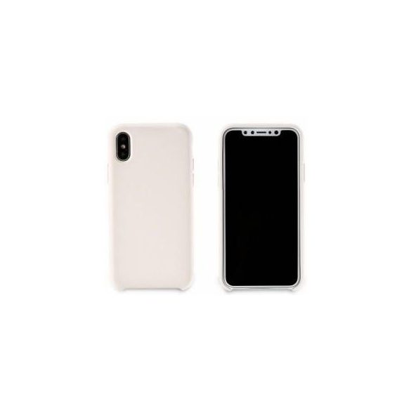 Husa din silicon Remax RM-1613 iPhone X XS (5,8"), husa din spate, alba, mat