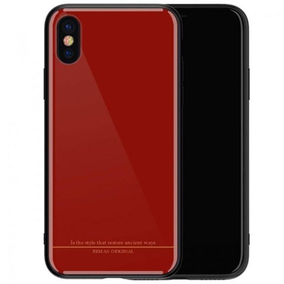 Remax RM-1653 Carcasa pentru iPhone 7 Plus / 8 Plus (5,5"), roșu lucios