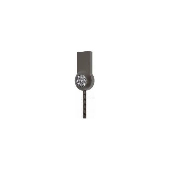 Cablu de date iPhone 8pin, 2.1A, 1m, gri / piatra, conector metalic, Remax RC-085i