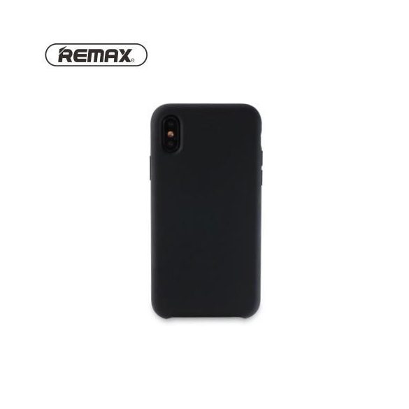 Remax RM-1613 Husa din silicon pentru iPhone 6 6S Plus (5,5"), carcasa spate, neagra, mat