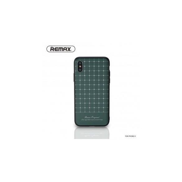 Remax RM-1660 iPhone X / XS (5.8")Husăspate din plastic gri