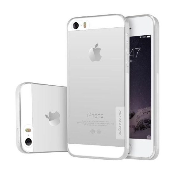 Husa din spate premium din silicon TPU transparent Nillkin Nature pentru iPhone 6 6S Plus (5,5")