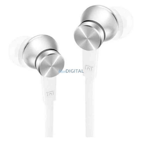 Căști stereo cu fir cu mufă, microfon, argintiu, Xiaomi Mi In-Ear Piston