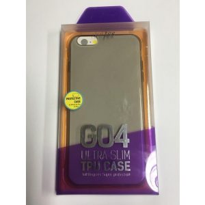 Dotfes G04 iPhone 6 6S Plus (5,5") husă neagră din silicon TPU premium