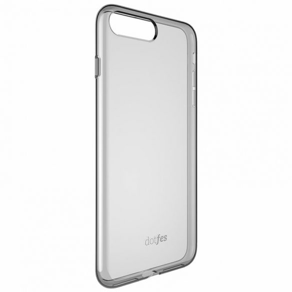 Dotfes G04 iPhone 6 6S Plus (5,5") husă neagră din silicon TPU premium