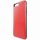 Husa din spate iPhone 6 / 6S (4,7"), carcasa din plastic, card bancar rezistent, carbon premium, rosie, Dotfes G02