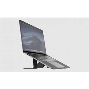 Suport premium pentru laptop Dotfes F03 din piele maro