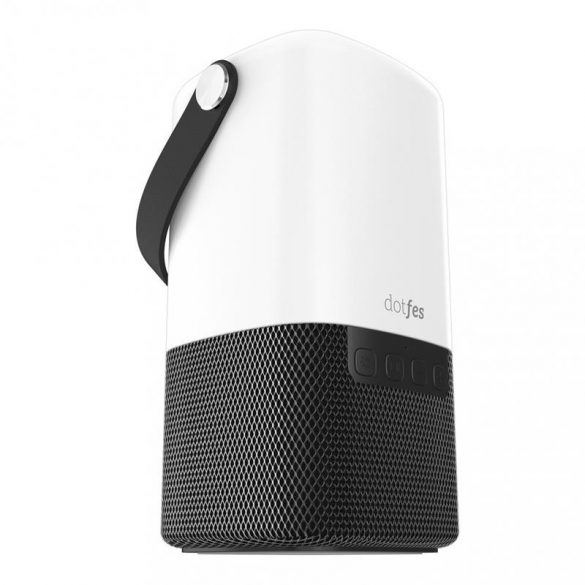 Dotfes H05 negru difuzor bluetooth + lampă