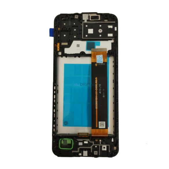 Samsung Galaxy A13 4G LCD + panou tactil cu cadru, negru, SM-A137