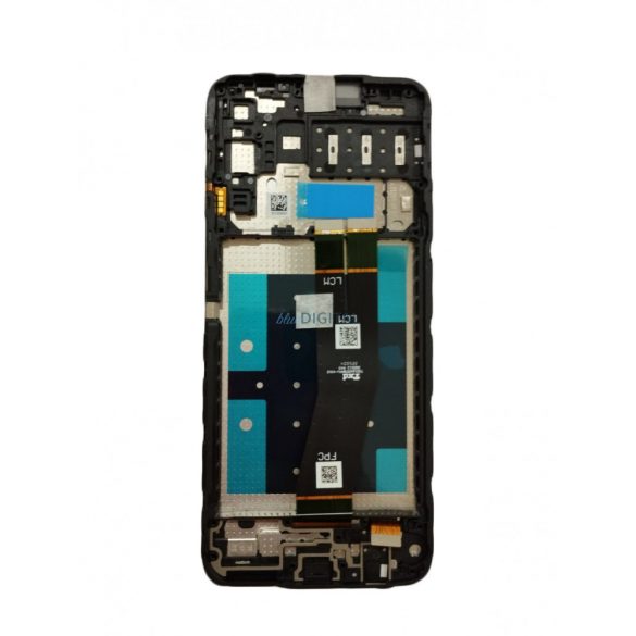 Samsung Galaxy A14 4G LCD + panou tactil cu ramă, negru, SM-A145P, SM-A145R