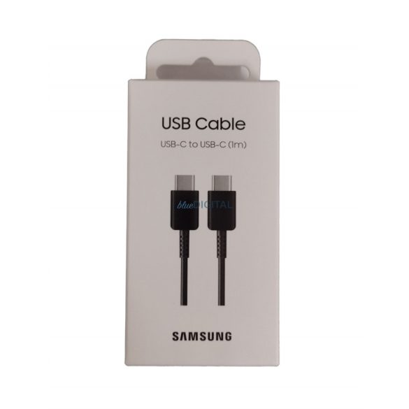 Samsung Type-C - Cablu de date Type-C, fabrică, 1m, negru, EP-DA705BBEGWW (ambalat)