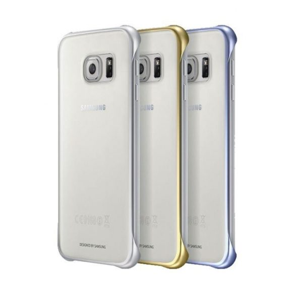 Samsung G920F Galaxy S6 fabrică Husă spate husă (aur, argint, albastru)