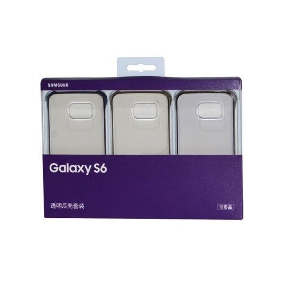 Samsung G920F Galaxy S6 fabrică Husă spate husă (aur, argint, albastru)