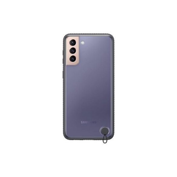 Samsung G996 Galaxy S21 Plus fabrică clar spate Husă husă cu ramă neagră