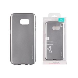 Husa din silicon gri Mercury i-Jelly Metal Samsung G950 Galaxy S8